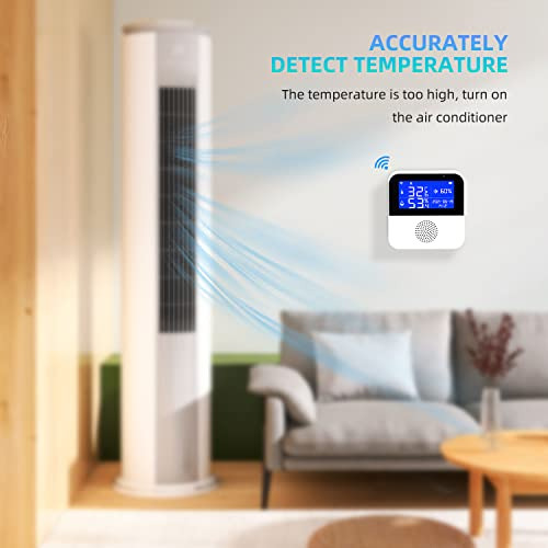 Sensor De Temperatura Y Humedad Inteligente Tuya Wifi (...