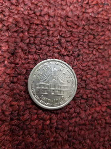 Moneda De Argentina - 1 Peso - 1810-1960