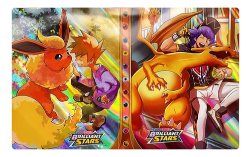 Carpeta Cartas Pokémon Holográficas 240 Espacios + Cartas
