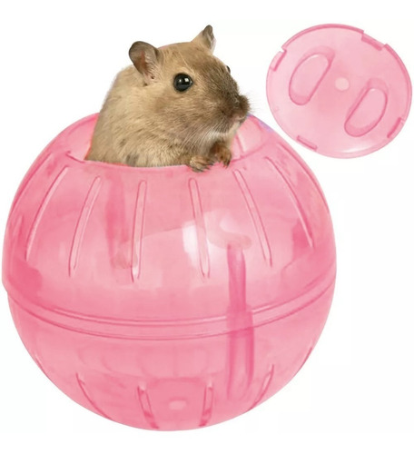 Esfera Bola De Ejercicio Para Mascota Hamster Rosa Q1025