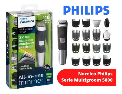 compra en nuestra tienda online: Maquina de afeitar multigroom 5000 Philips