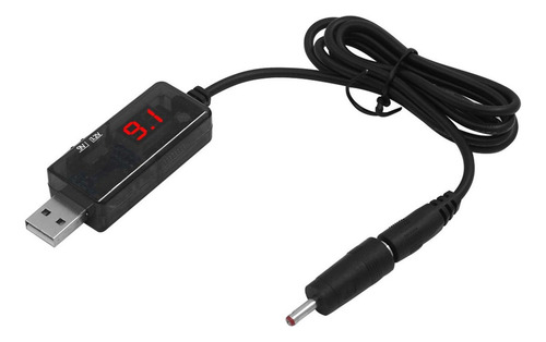 Usb Dc 5v A 12v 9v Power Boost Line Para Altavoz De Lámpara