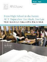 Libro From High School To The Future : Act Preparation - ...