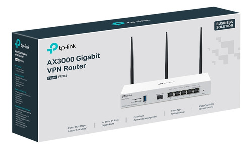 3 En 1 Router Wifi 6 Balanceador Tplink Ax3000 Mesh Gigabit