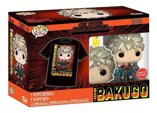 Funko Pop! - Bakugo Gamestop Exclusive Con Playera M