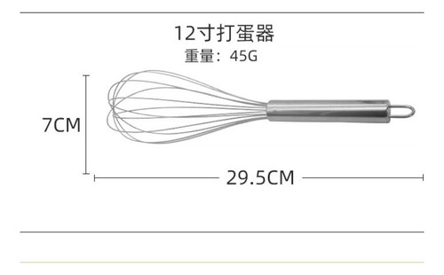Batidor Manual Para Cocina, Ideal Para Crema Y Mezclas