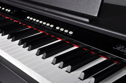 Piano Digital Electrico Rp120 88 Teclas Con Peso Mueble
