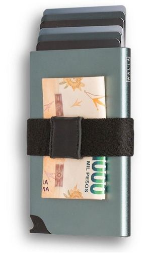 Imagen 2 de 4 de Tarjetero Card Slider - Walla Wallets - Grey