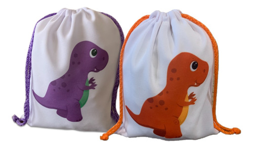 12 Dulcero Dinosaurio Aguinaldo Bolsa Morral Mesa Dulces 