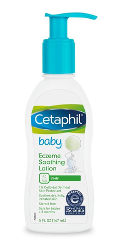 Cetaphil Baby Crema Locion Corporal Alivio Piel Eczema Bebe