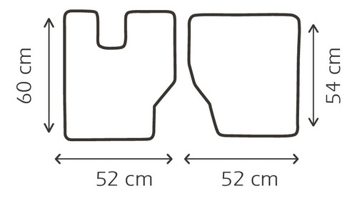 Imagen 4 de 4 de Tapetes Cabina Hino Truck 2p Universales En Pvc Envio Gratis
