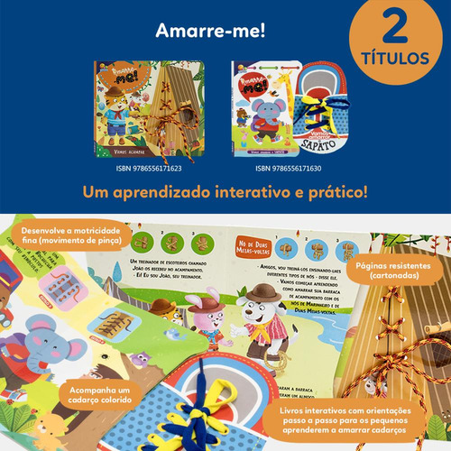 Amarre-me! Vamos Acampar, De Brijbasi. Editora Todolivro, Capa Dura, Edição 1 Em Português, 2023