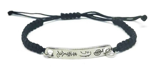 Pulsera Tejida Y De Acero Con Simbolos De Reiki  Ppd22000