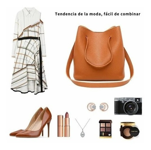 Imagen 6 de 8 de Bolso Casual De Nueva Moda Para Mujer, 4 Piezas