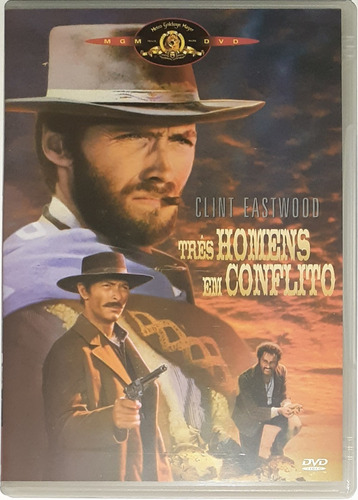 Dvd - Três Homens Em Conflito - Clint Eastwood