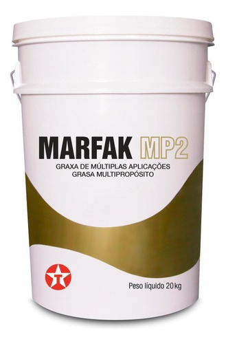 Graxa Texaco Marfak Gma2 20kg Múltiplas Aplicações