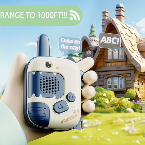Walkie Talkies Dinosaurios Radios Niños Regalo Navidad