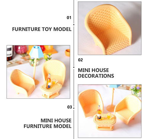 Muebles De Simulación En Miniatura Para Decoración De Casas,