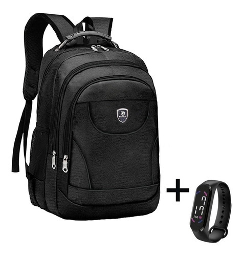 Mochila Bolsa Grande Executiva Notebook Masculina Executiva