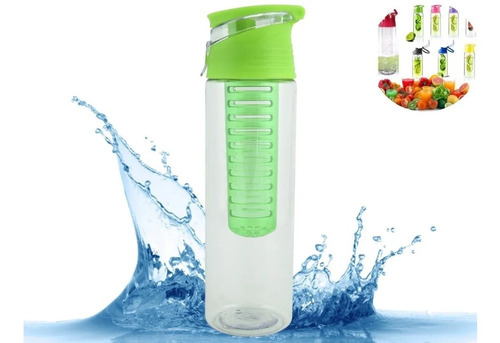 Squeeze Plástico 700ml Com Infusor