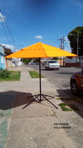 Imagen 6 de 6 de Sombrillas, Paraguas Playeros De Madera Y Lona Impermeable.
