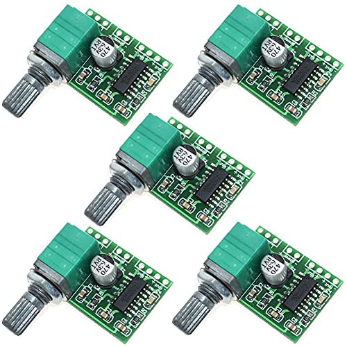 5pcs Mini Pam8403 Dc 5v 2 Channel Usb Digital Amplifier...