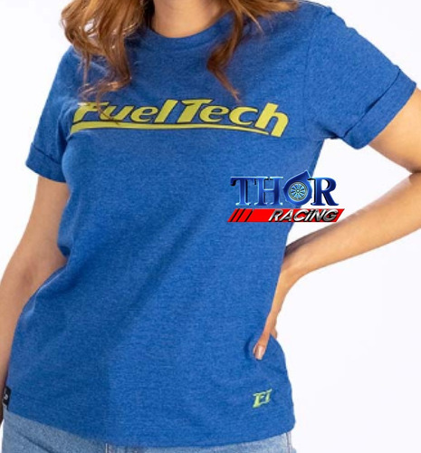 Camiseta Baby Look Fueltech Com Nota***original!!