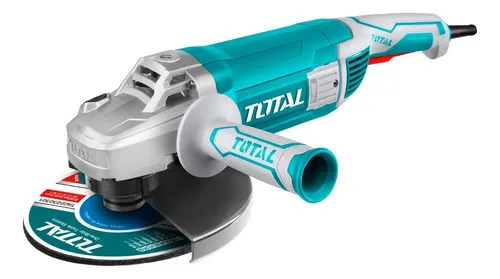 Amoladora Angular Total 3000w Disco 230mm Color Turquesa Frecuencia 50 Hz/60 Hz