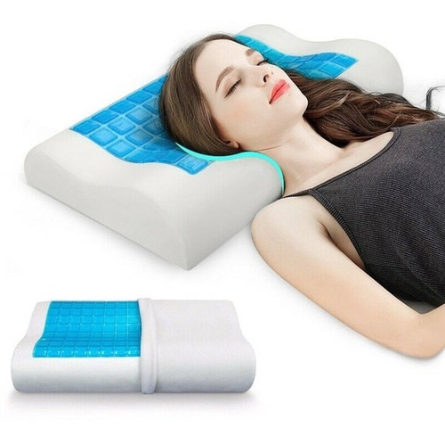 Almohada Latex Gel Memory Pillow Ortopedica Viscoelastica