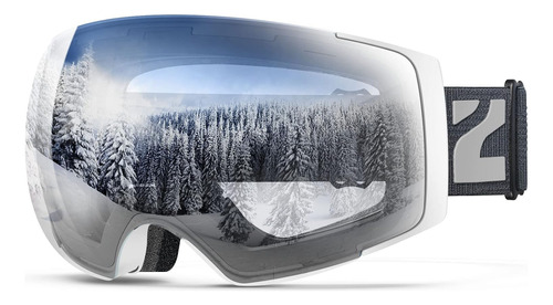 Gafas De Esquí X4 Lente Magnética Gafas De Nieve Homb...