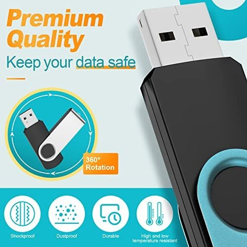 Paquete De 10 Unidades Flash De 32 Gb A Granel, Kepmem Metal