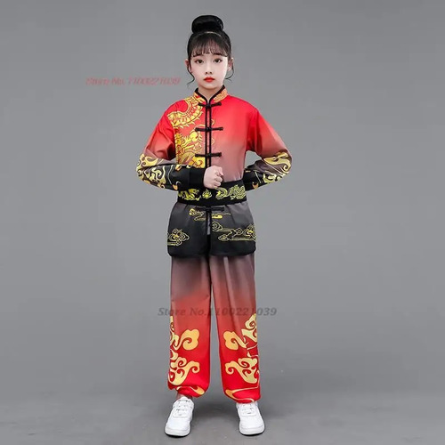 Camisa Para Niño, Disfraz De Kung-fu, Traje De Dragón Y Wush