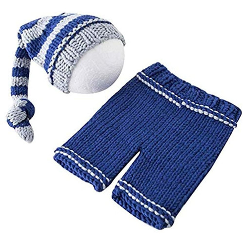 Bebe Recien Nacido Photo Shoot Props Girl Boy Crochet Knit