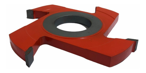 Fresa Recta De Widia Para Madera Ranura Canal De 17 Mm Tupi