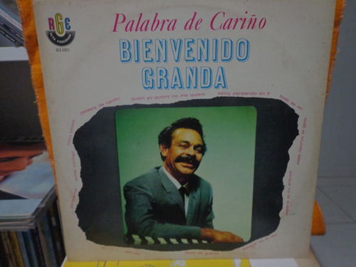 Lp Bienvenido Granda - Palabra De Cariño 