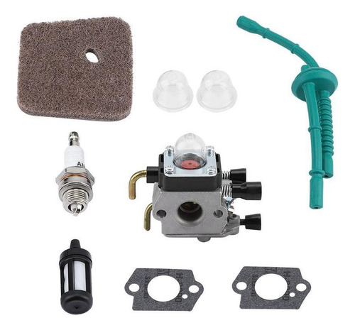 Kit De Carburador Ajuste Para Stihl Trimmer Fs55 Fs55r Fs55r