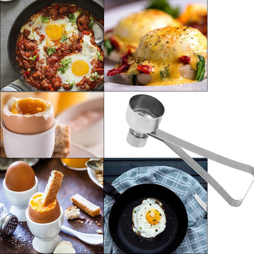 Herramienta Para Romper Huevos, Abridor De Huevos De Acero
