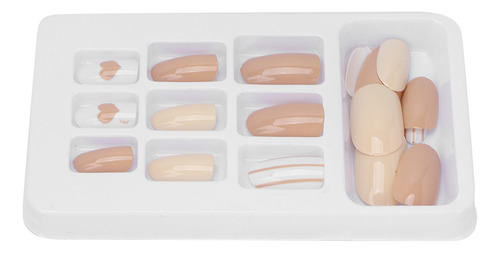 Juego De Puntas De Uñas Postizas 24 Uds. Cubierta