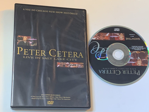 Dvd Peter Cetera Live In Salt Lake City - Lacrado