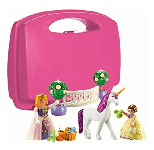 Maletin castillo cheap unicornio playmobil