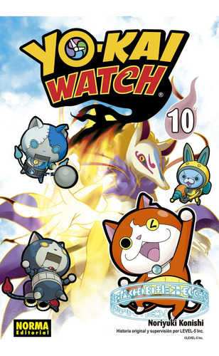 Yo-kai Watch 10, De Konishi, Noriyuki. Editorial Norma Editorial, S.a., Tapa Blanda En Español