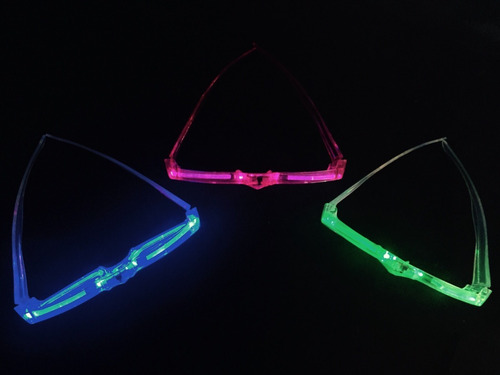 Imagen 6 de 7 de Pack Lentes Robot Full Led Todo Luz Pack X 50 Premium