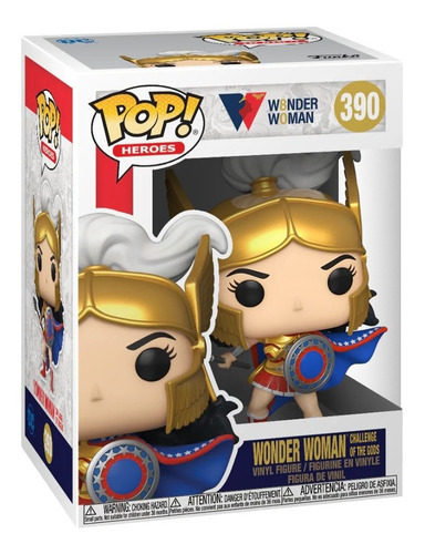 Funko Pop: Wonder Woman 80th - Mujer Maravilla Desafio