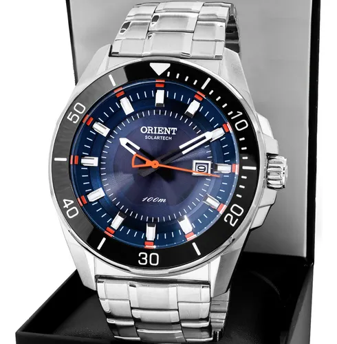 Relógio Orient Solartech Masculino Analógico Mbss1498 D1sx