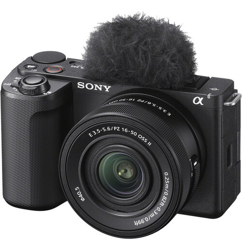 Camera Mirrorless Sony Zv-e10 Ii Com Lente 16-50mm