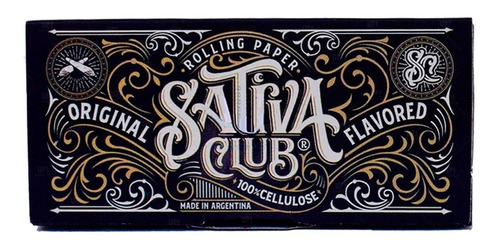 Papel Para Armar Sativa Club Celulosa Original Flavored - Up