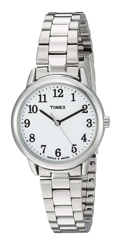 Timex Easy Reader Reloj De Pulsera De Acero Inoxidable