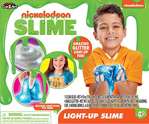 Nickleodeon Light Up Slime Moda Kits De Vz2je