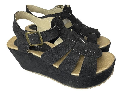 Sandalias Con Plataforma