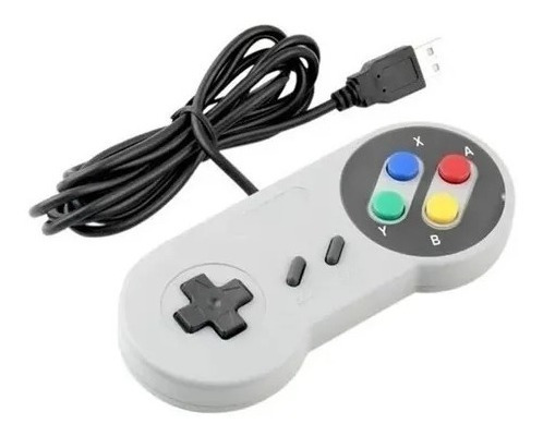 Control Gamepad Super Nintendo - Usb Para Usb Pc - Mac